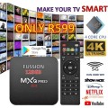 128GB TV BOX 5G WIFI. Android 10,All Local apps compatible