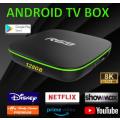64GB 8K R69 Android TV Box  ALL LOCAL Apps Compatible