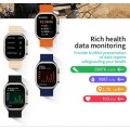 Z77 Ultra AMOLED Smart Watch Heart Rate Blood Press Bluetooth Call Watch Wireless Charging GPS