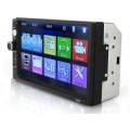 PERVOI CTC-7030 Car Radio 7` 2 DinHD Touch Screen with Camera USB AUX FM Bluetooth