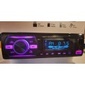 7 Color Led Soujun 50W x 4 MAX Single Din Radio MP3/FM/Bluetooth Phone Charger