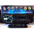 80W x 4 ICE POWER CARBON High Output Single Din Multimedia Head Unit 7 Color Changing Led