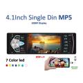 4.1 inch Tft Single Din Mp5 Car Radio Bluetooth Usb Aux