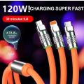 Olesson 3 in 1 120W Fast Charge Cable, Zinc Alloy One