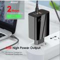 Olesson USB Wall Charger/ Adapter - 65W - 2 Port Fast Charge - USB A + C