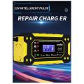 12V Intelligent Pulse Charger With LCD Q-DP1520 Suitable all Battery types