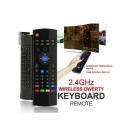 Wireless keyboard-remote control Air Mouse Dual Function Remote