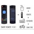 Wireless keyboard-Remote control Air Mouse Dual Function Remote