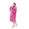 One Size Fits All, Ultra Plush Blanket, Huggie Hoodie, TV Blanket - Cerise pink (Limited Color)