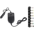 Universal Laptop ,80W DC Car Charger, DC Adapter 15-24V Adjustable Multifunction Power Supply