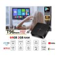 T96 Mars 4K HD 5G Wifi Smart TV Box 905W Quad-Core Plus FREE 64GB Memory Card