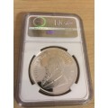 2017 PROOF KRUGERRAND 1oz SILVER - NGC PF69 ULTRA CAMEO - 50th ANNIVERSARY -MINTAGE =15000 - PERFECT
