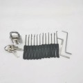 12 Piece Stainless Steel Mini Lock Pick Set