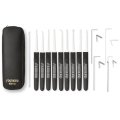 SouthOrd PXS-14 Lock Pick Set with Black Grips and Wallet (New Updated Handles)