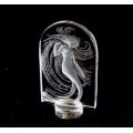 Lalique crystal Water Nymph Naiade seal paperweight mermaid