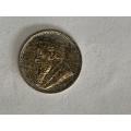 1896 ZAR Three Pence **Brilliant uncirculated, beautiful toning**