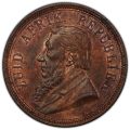 1894 Penny (1d) Paul Kruger ZAR: PCGS graded MS62 RB (MINT STATE)