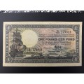 1947 one pound Beautiful Note