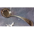 VINTAGE SILVER PLATED ICING SIFTER SPOON, BEAUTIFUL UNUSED CONDITION