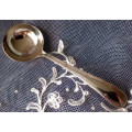 VINTAGE SILVER PLATED SUGAR SPOON IN GOOD USED CONDITION