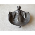 VINTAGE, SOLID PEWTER ,MARY POPPINS, MID AIR WITH HER UMBRELLA. TOO CUTE !!!!! Shipping free