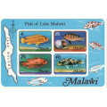 MALAWI 1977FISH OF LAKE MALAWI and HANDCRAFTS MINIATURE SHEETS UNMOUNTED MINT MS 556A and 546CAT R95