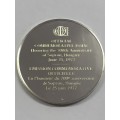 Sterling silver proof medallion honoring the 700th Anniversary of Sopron, Hungary 1977