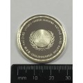 Ukraine United Nations proof sterling silver medallion - weighs 13.3 grams