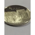 Syria United Nations proof sterling silver medallion - weighs 13.4 grams