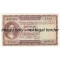 G Rissik One Rand Crisp Uncirculated note