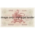 G Rissik One Rand Crisp Uncirculated note