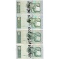 Full set of R10 notes - All reasonable condition - some Uncirculated