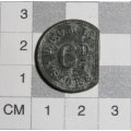 De Beers Consolidated mines 6d sixpence token