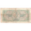 1938 KAZAKHSTAD 3 Ruble
