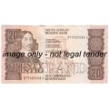 CL Stals 1990 R20 note - uncirculated ( slight creases )