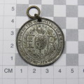 1902 Edward 7 coronation medallion - Lead