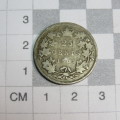 1883 Canada silver 25 cents
