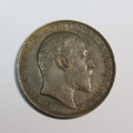 1902 Great Britain half penny - AU+