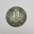 1914 Netherlands copper 1 cent - MS