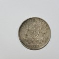 1927 Australia shilling - VF