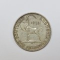 1936 Rhodesia Two Shilling - XF