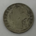 Mauritius 1878 Silver 20 Cents - only 50000 minted