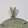 1960 South Africa crown pendant