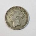 1846 Great Britain shilling - VF+