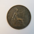 1901 Great Britain penny XF+ or better