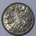 Great Britain 1936 sixpence - UNC