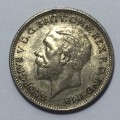 Great Britain 1936 sixpence - UNC