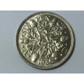 Great Britain 1936 sixpence UNC