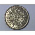 Great Britain 1930 sixpence UNC
