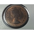 South Africa 1953 farthing UNC - excellent